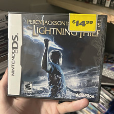 Factory Sealed Percy Jackson: The Lightning Thief Nintendo DS Activision Game