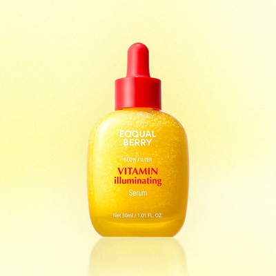 Korean EQQUALBERRY Vitamin illuminating Serum VC, Niacinamide Free Shipping