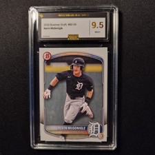 Kevin McGonigle 2025 Bowman Draft Graded GAS 9.5 Mint #BD-59 Detroit Tigers MLB