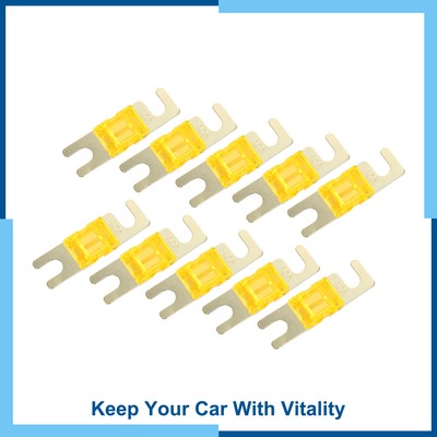 10pcs 40A AFS Mini ANL Fuse Replaces for Car Truck Motorcycle Boat Audio CDs New