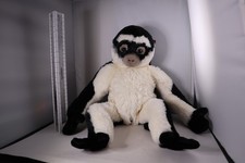 Rare FAO Schwarz Spider Monkey Plush 18  Black White Ape Soft 2023