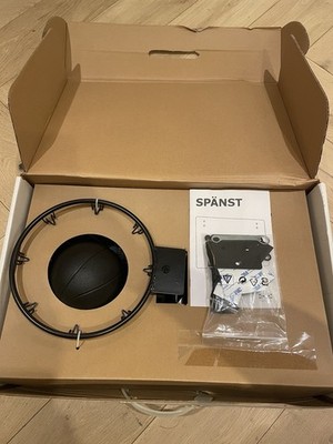 IKEA X Stampd Spanst Mini Basketballkorb schwarz Neu in OVP