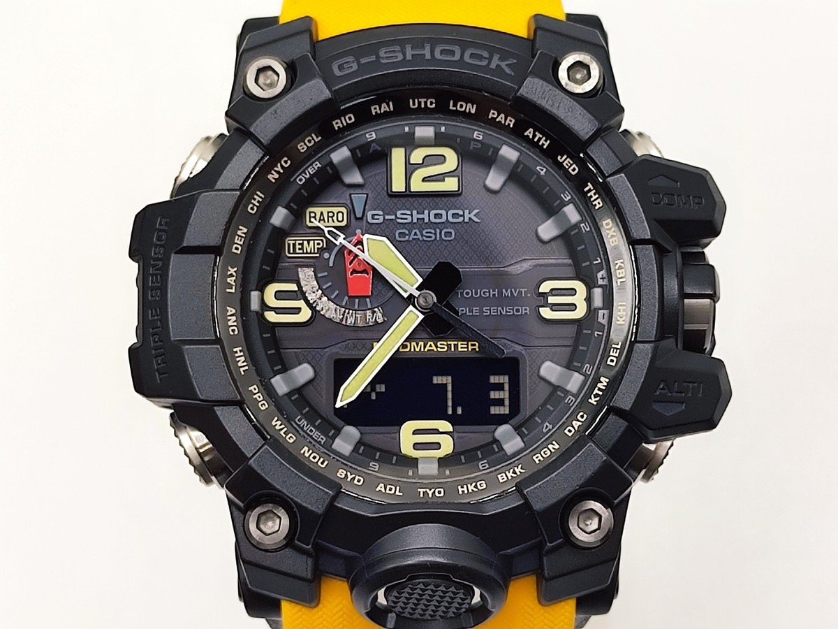 Casio G Shock GWG-1000-1A9JF MUDMASTER Watch Triple Sensor Wave