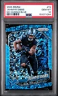 2025 PANINI PRIZM NO HUDDLE BLUE #74 JAHMYR GIBBS 073/125 PSA 10