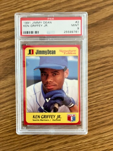 Ken Griffey Jr. #2 1991 Jimmy Dean card