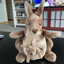 GUND Jirra Kangaroo with Removable Joey Soft Plush Stuffed Animal