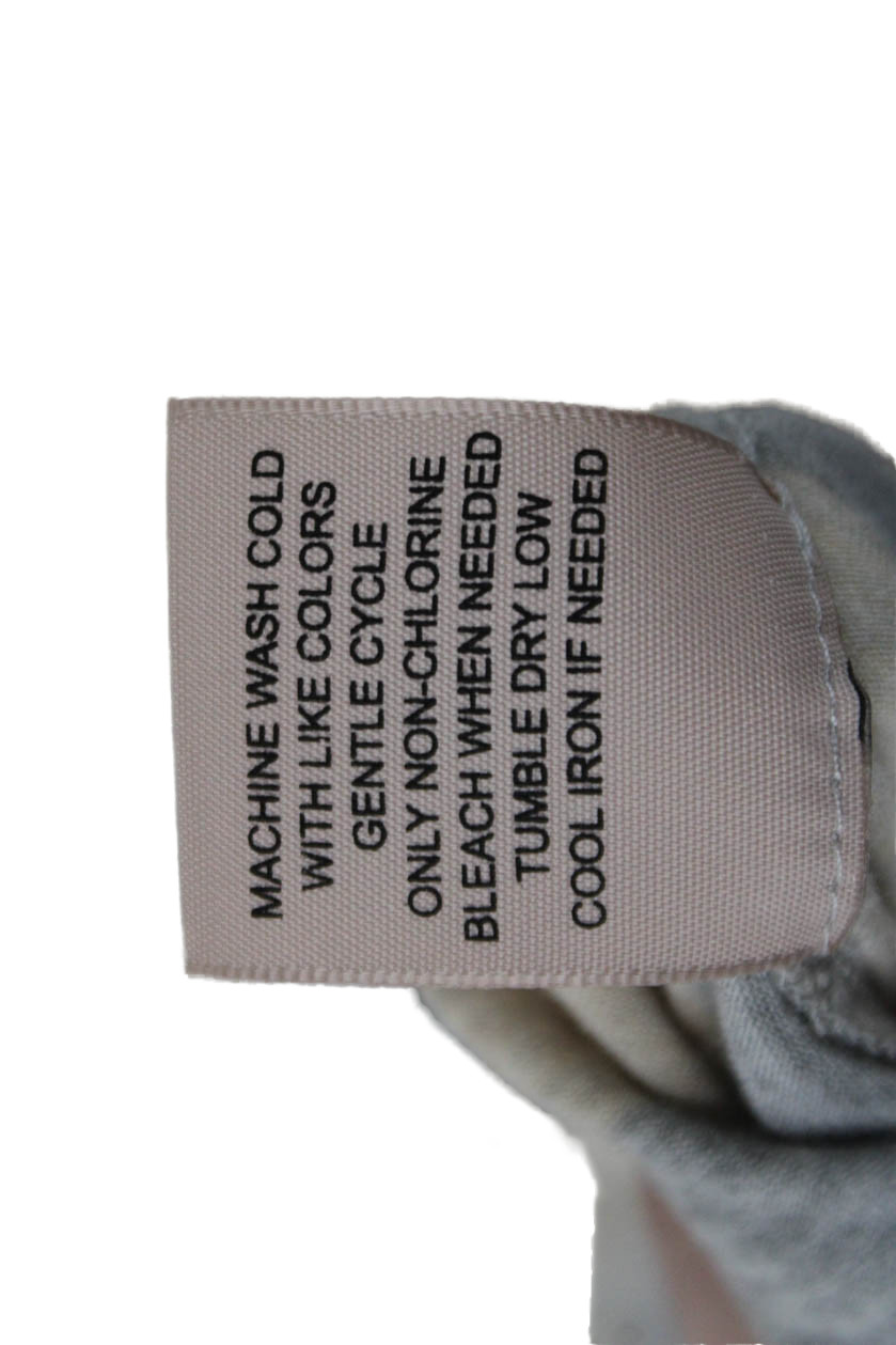 philosophy Womens Basic Beige Geometric Striped T… - image 5