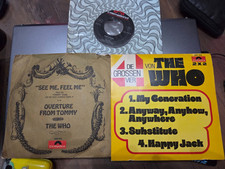 The Who 3 singles Vinyl