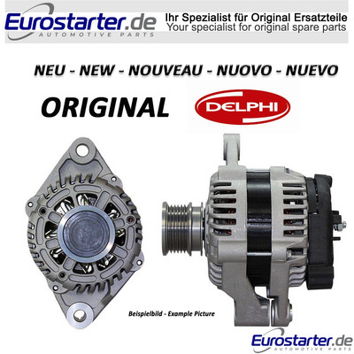 1x_ Lichtmaschine 100A Neu Original Delphi 13500577 für Opel