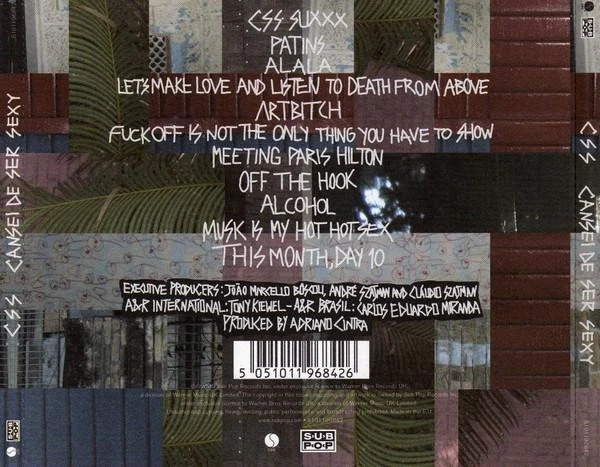 CSS Cansei De Ser Sexy CD UK Sire 2007 5101196842 - Bild 3 von 4