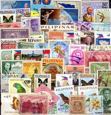 PHILIPPINES collections de 50 à 500 timbres différents oblitérés