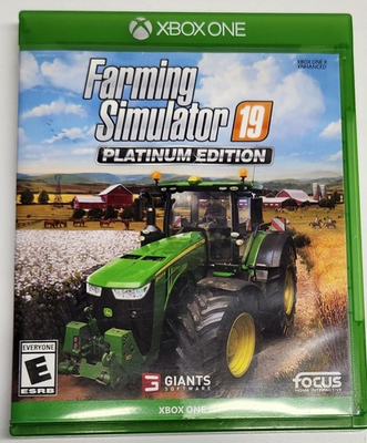 #ad #ad Farming Simulator 19 Platinum Edition Microsoft Xbox One 2019 Tested $12.95