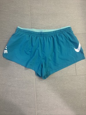 Nike Flex Elevate GX Running Shorts 3  Teal White BV6243 Gym Women s Large