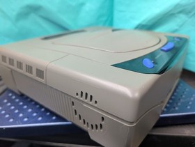 Sega Saturn Console Gray (HST-3200) Japan &ndash; TESTED &ndash; Bundle with Controller & AV