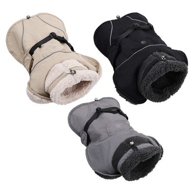 Cold Winter Dog Clothes Waterproof Insulated Heat Design Adjustment Strap