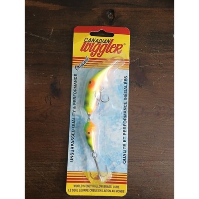Canadian Wiggler Legendary Lures CWJ57 Original Brass Metal Fishing Lure