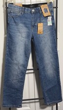 Curve Appeal Womens Size 8 Straight Leg Jeans Mid Rise NWT