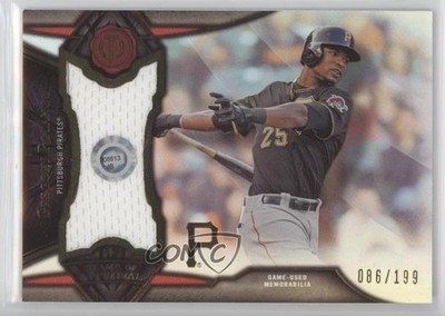 2016 Topps Tribute Stamp of Approval Relics 86/199 Gregory Polanco #SOA-GP 9u9