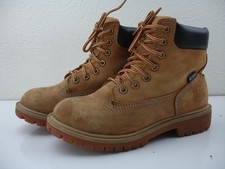 Timberland Pro Women's sz 6.5 M A1KJ8 Wheat Boots Steel Toe Waterproof Insulated