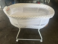 Delta Children Sweet Dreams Bassinet with Airflow Mesh Bedside Portable Crib...