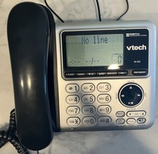 VTech Model CS6649 Corded Answering System with Caller ID/Call Waiting - Tested