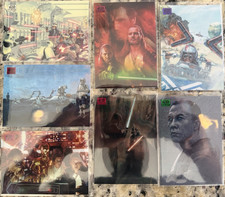 2025 Topps Star Wars Galaxy Card Lot 46 Cards Numbered Refractor Inserts Mini Ds