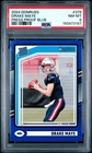 2024 PANINI DONRUSS #379 DRAKE MAYE PRESS PROOF BLUE PSA NEAR MINT-MINT 8