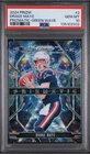 2024 Panini Prizm Drake Maye #2 Prizmatic Green Wave PSA 10 Patriots