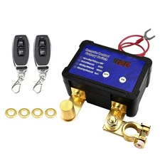 1PCS New Remote Battery cut off switch 12v With an LED voltage display