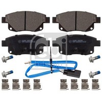 Febi Bilstein 16701 Bremsbelagsatz Scheibenbremse Hinterachse FüR Ford Ford Usa