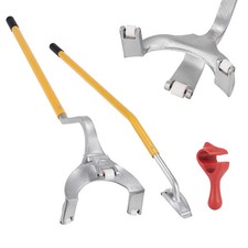 3pcs Manual Truck Tire Changing Tool Set 22.5-24.5in Semi Bus Tractor Rims