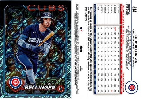 Pete Crow Armstrong And Your Chicago Cubs 2024 Topps 582 Montgomery Foil - Picture 29 of 29