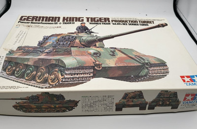 Tamiya German King Tiger Turret #35164 1/35 Plus Tamiya Track Set