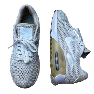 Nike Air Damen Max 90 Oatmeal Sneaker UK 4 EU 37,5 Ultra Breath 725061-104 sehr guter Zustand