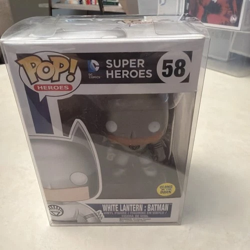 Funko Pop! Vinyl: DC Universe - Batman (White Lantern) (Glow) - Fugitive Toys...