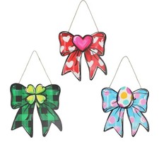 Valentine's Day Door Decoration - Valentines Bow Decor St Patricks and Easter
