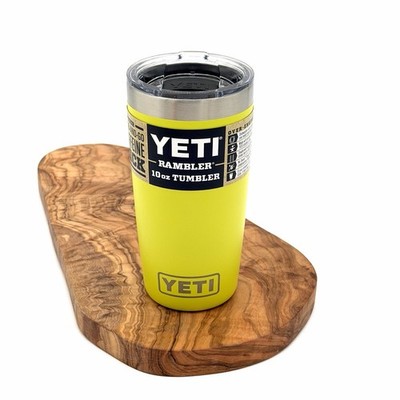 YETI Rambler 10 oz Tumbler Firefly Yellow Seasonal Color