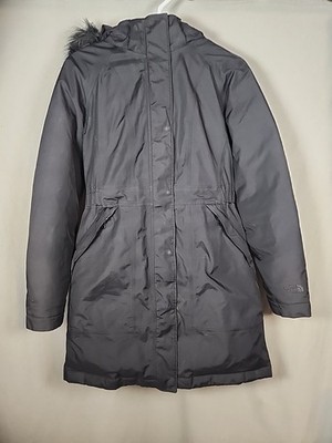 The North Face Arctic Parka Womens S Black 550 Down Waterproof Winter Coat
