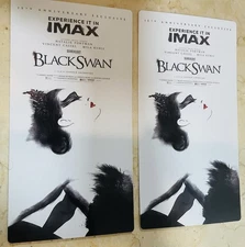2 BLACK SWAN 15th Anniversary IMAX Collectible Movie TICKETS - Natalie Portman