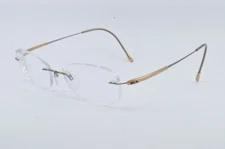 Silhouette Eyeglasses 4274 60 6075 Gold, Size 52-17-135
