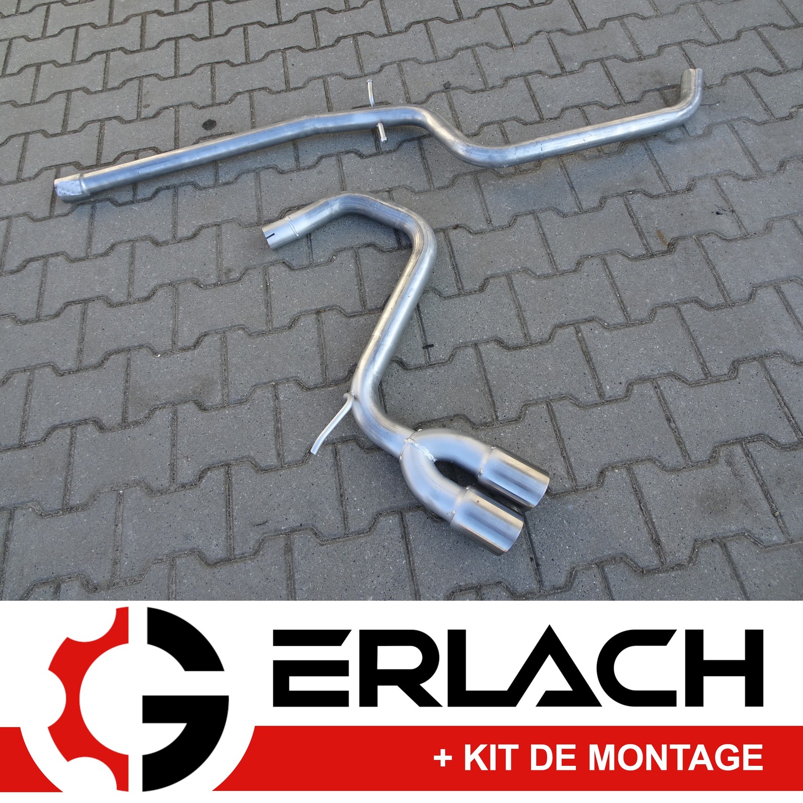 Échappement silencieux pour Audi A3 Sportback 1.9 TDI 7847 idéal contrôle technique