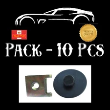 10x 5MM BODY ENGINE SPLASHGUARD UNDERTRAY SHIELD MOU UNUT/BOLT FIT SMART