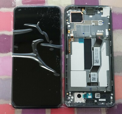 ORIGINAL XIAOMI MI 10T / 10T PRO LCD 144HZ DISPLAY RAHMEN SCHWARZ SILBER