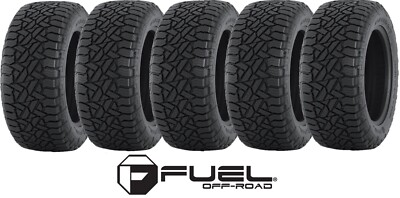 ANTHRACITE GUNMETAL WHEELS TERRAIN TIRES FUEL GRIPPER AT ALL 285