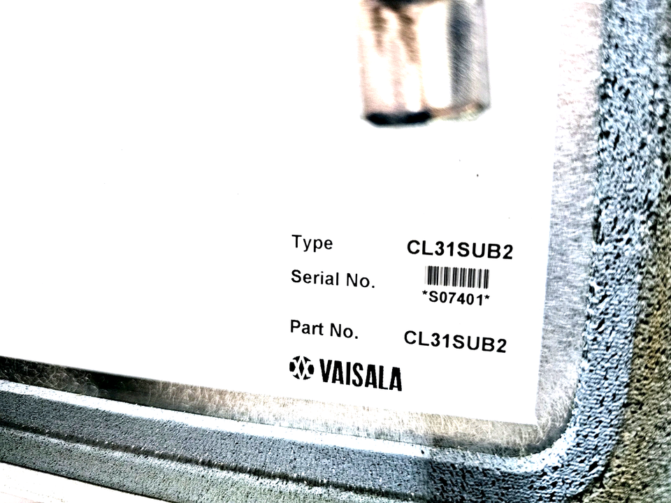 CL31 VAISALA CEILOMETER CL31SUB2, CLP311-115, CLE321, CLT321, CLO321 ...