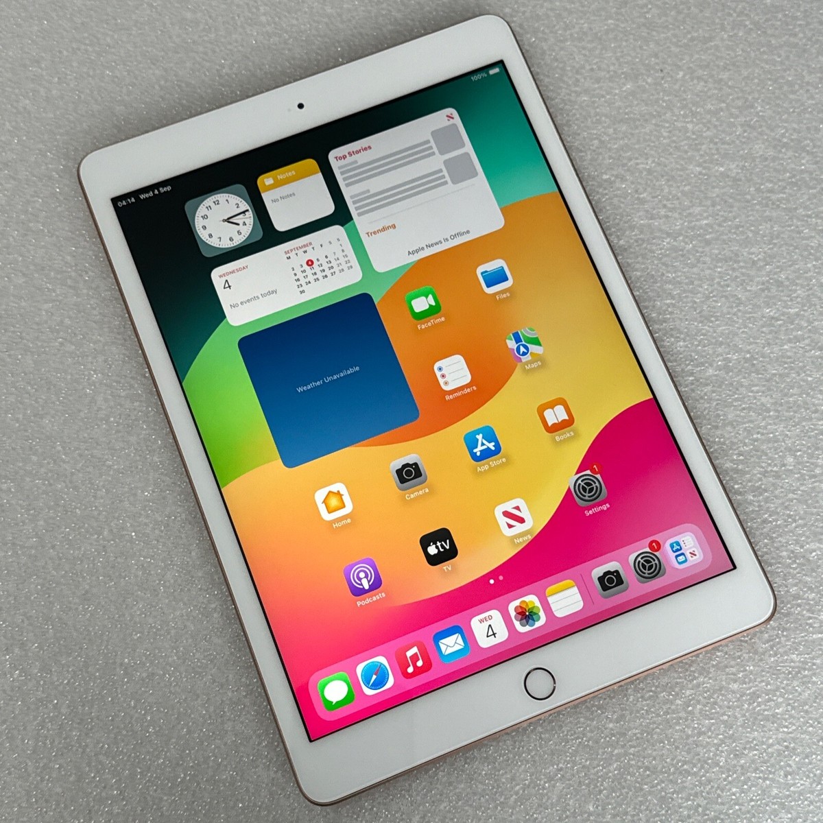 Apple iPad 8th Gen. 32GB, Wi-Fi, 10.2 in - Rose Gold - GRADE A+