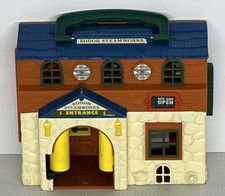 Thomas  Friends Sodor Steamworks Fold-Open Take Along Playset 2003 Building
