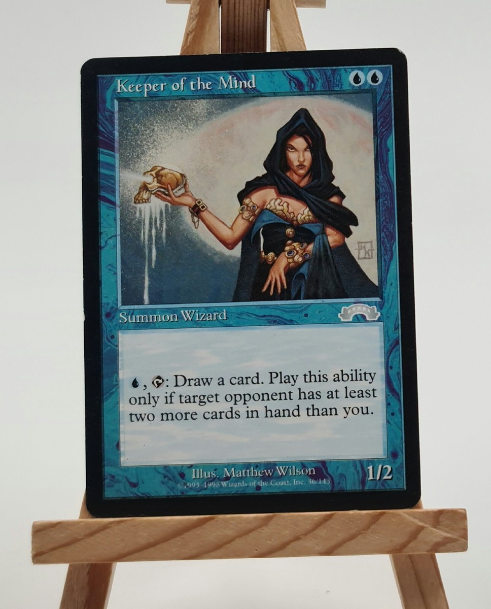 Keeper of the Mind Exodus Magic Karte MTG englisch