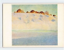 Postcard Snowdrifts By I. E. Hrabar Lviv State Picture Gallery Lviv Ukraine
