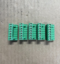  Lot of 5 Phoenix Contact 1757064 MSTB 2,5/ 7-ST-5,08 7 Contact PCB Connector